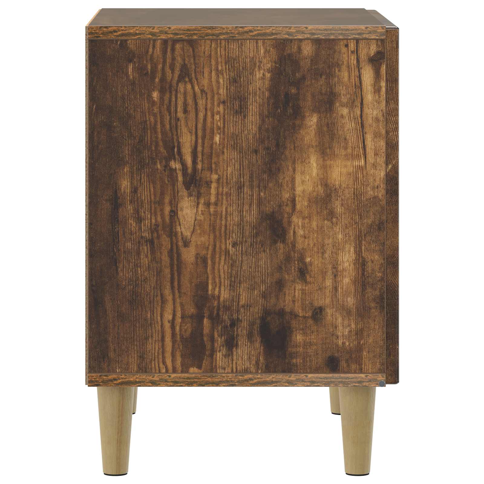 Nachttisch 2 pcs Geräucherte Eiche 43 x 34,5 x 50 cm