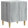 Nachttisch Graues Sonoma 43 x 34,5 x 50 cm Holzwerkstoff