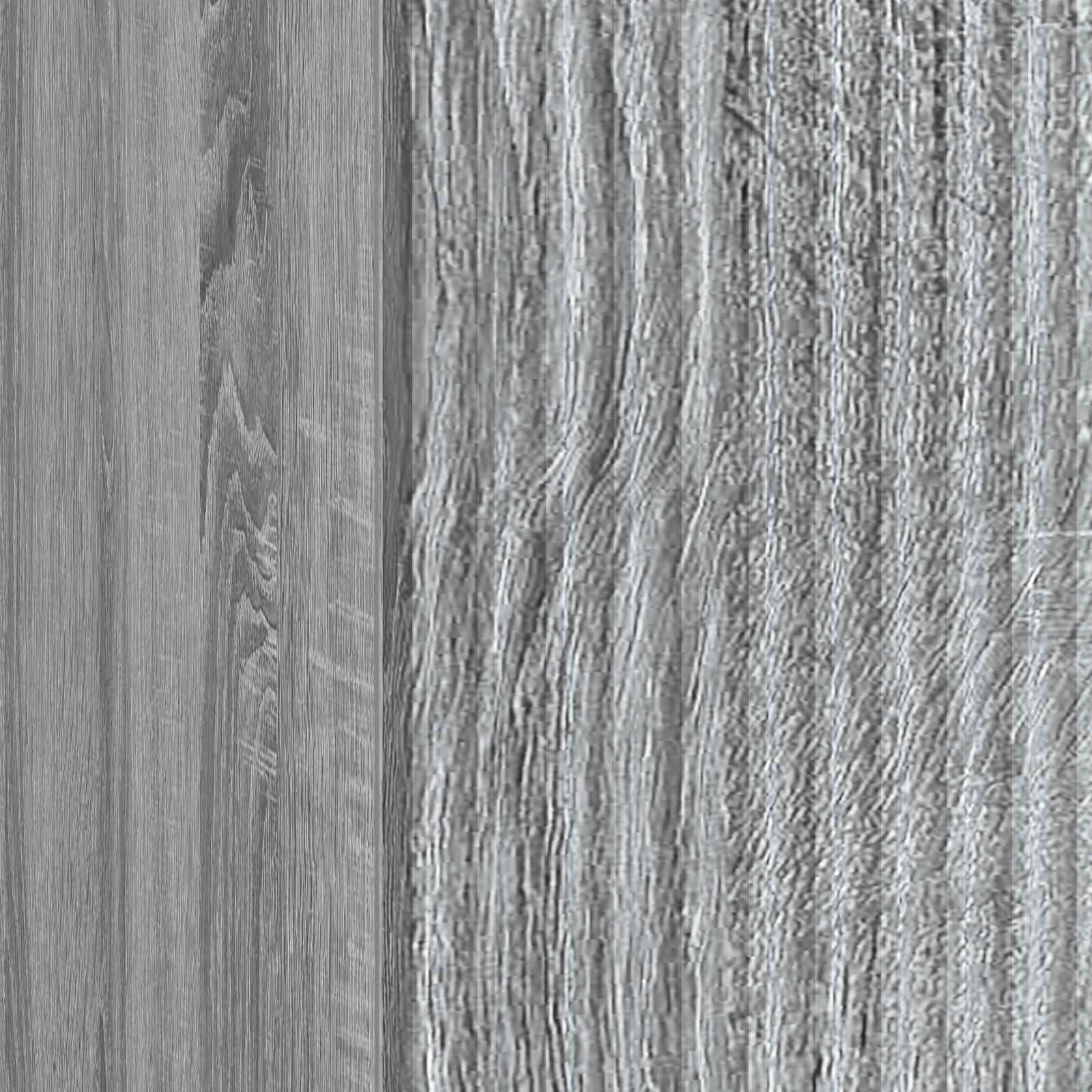 Nachttisch 2 pcs Graues Sonoma 43 x 34,5 x 50 cm Holzwerkstoff