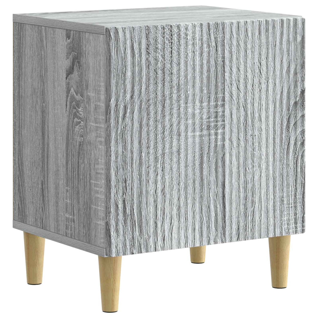 Nachttisch 2 pcs Graues Sonoma 43 x 34,5 x 50 cm Holzwerkstoff