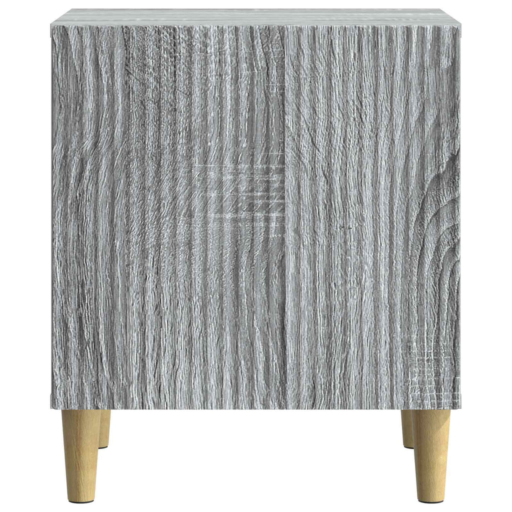 Nachttisch 2 pcs Graues Sonoma 43 x 34,5 x 50 cm Holzwerkstoff