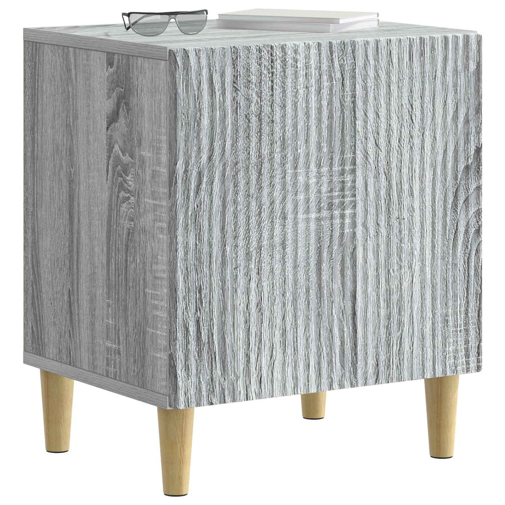 Nachttisch 2 pcs Graues Sonoma 43 x 34,5 x 50 cm Holzwerkstoff