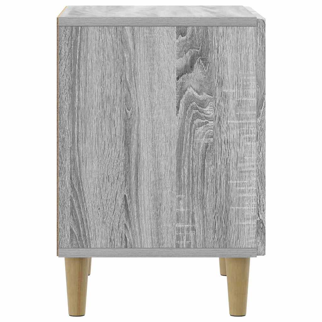 Nachttisch 2 pcs Graues Sonoma 43 x 34,5 x 50 cm Holzwerkstoff