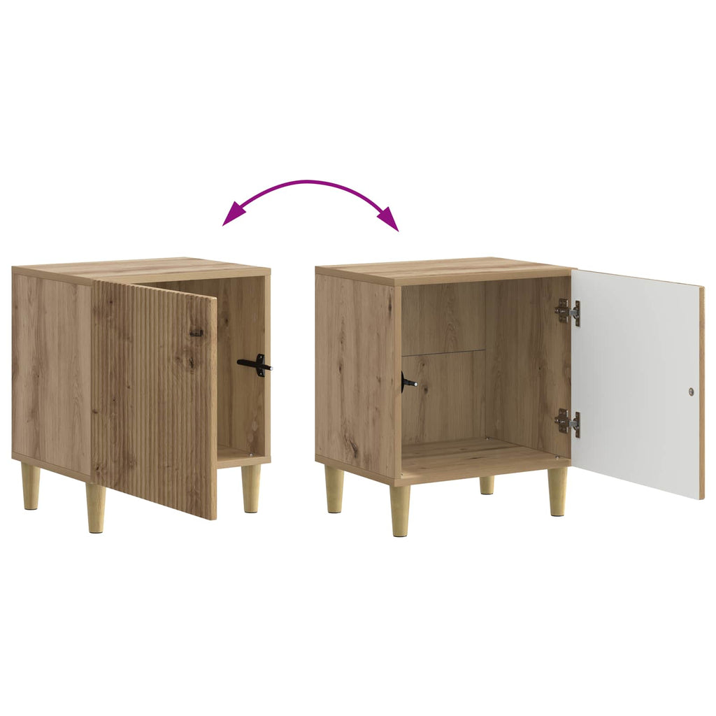 Nachttisch Artisan-Eiche 43 x 34,5 x 50 cm Holzwerkstoff
