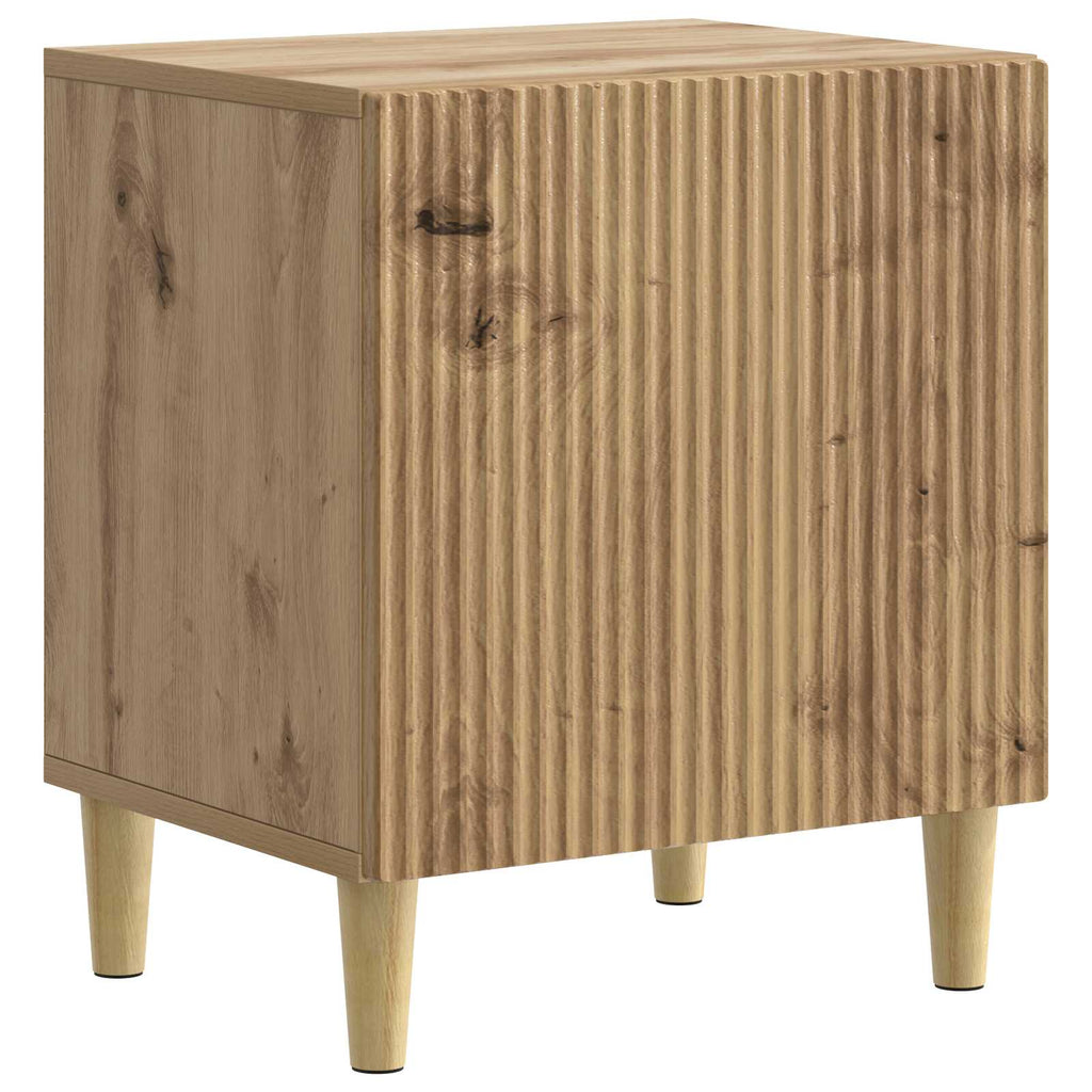Nachttisch 2 pcs Artisan-Eiche 43 x 34,5 x 50 cm Holzwerkstoff