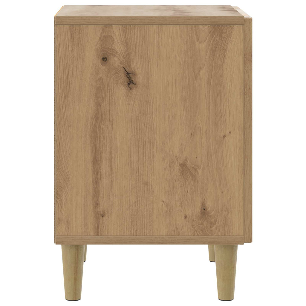Nachttisch 2 pcs Artisan-Eiche 43 x 34,5 x 50 cm Holzwerkstoff