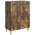 Sideboard Geräucherte Eiche 66 x 34,5 x 90 cm Holzwerkstoff