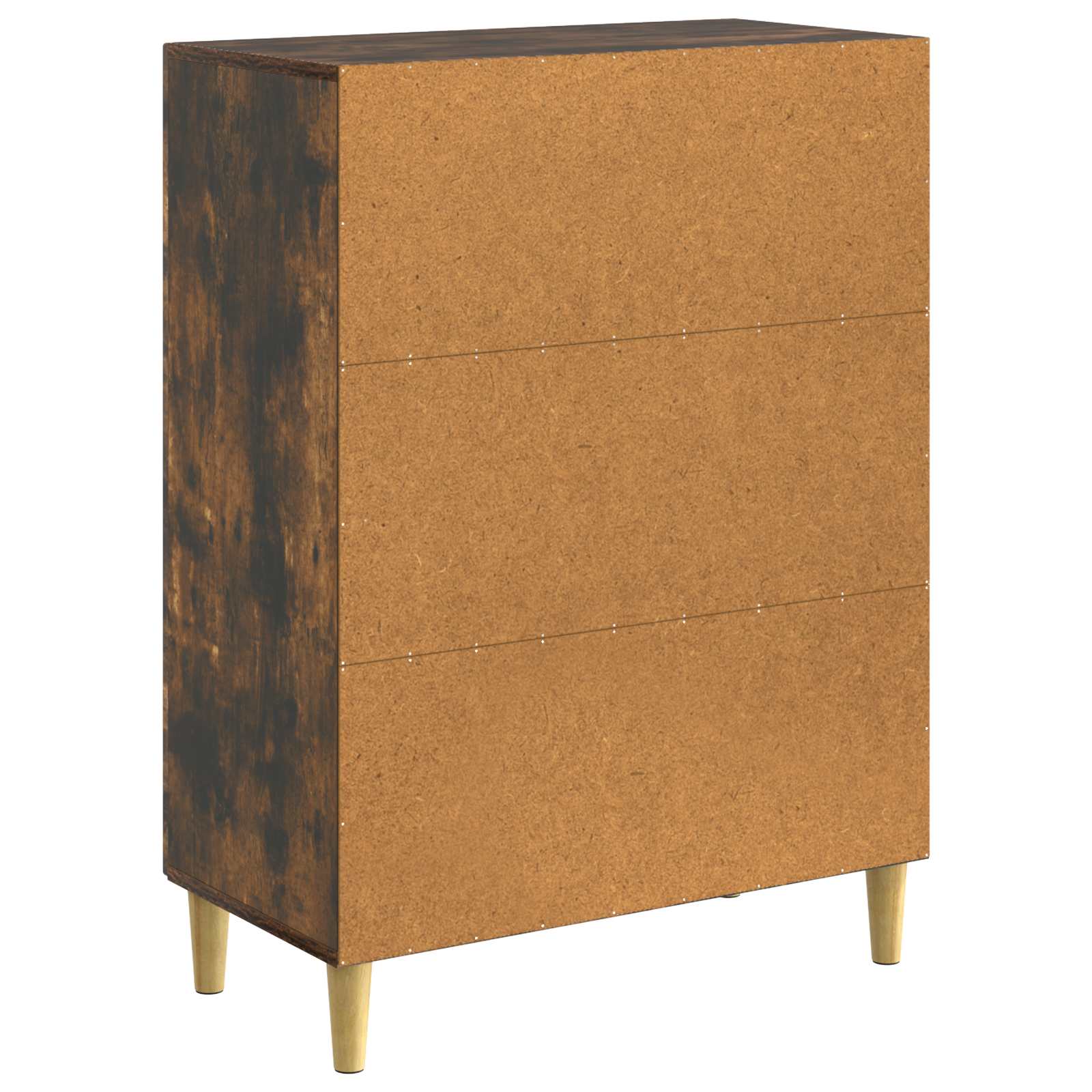 Sideboard Geräucherte Eiche 66 x 34,5 x 90 cm Holzwerkstoff
