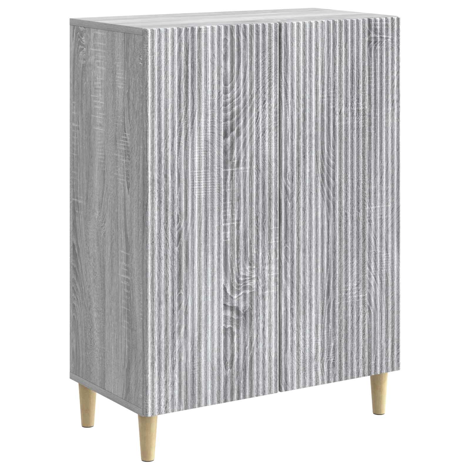 Sideboard Graues Sonoma 66 x 34,5 x 90 cm Holzwerkstoff