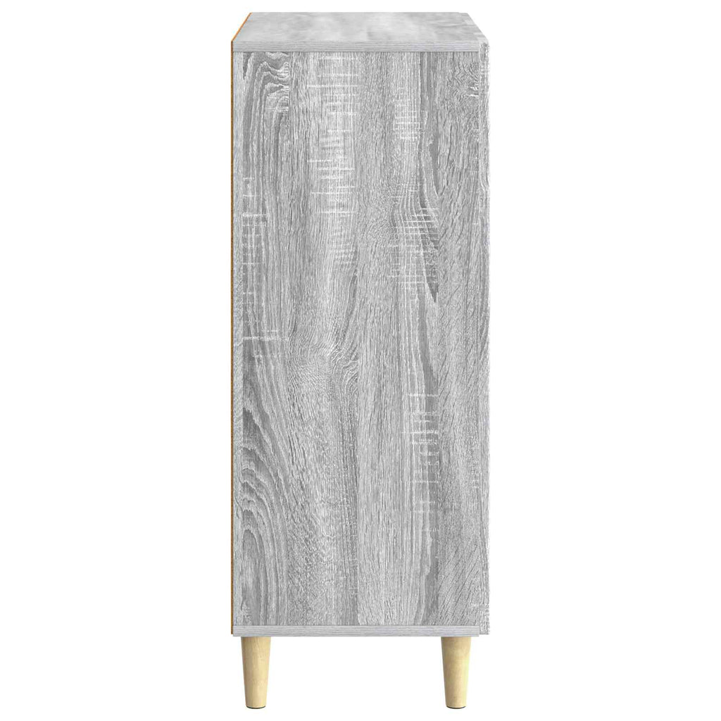 Sideboard Graues Sonoma 66 x 34,5 x 90 cm Holzwerkstoff