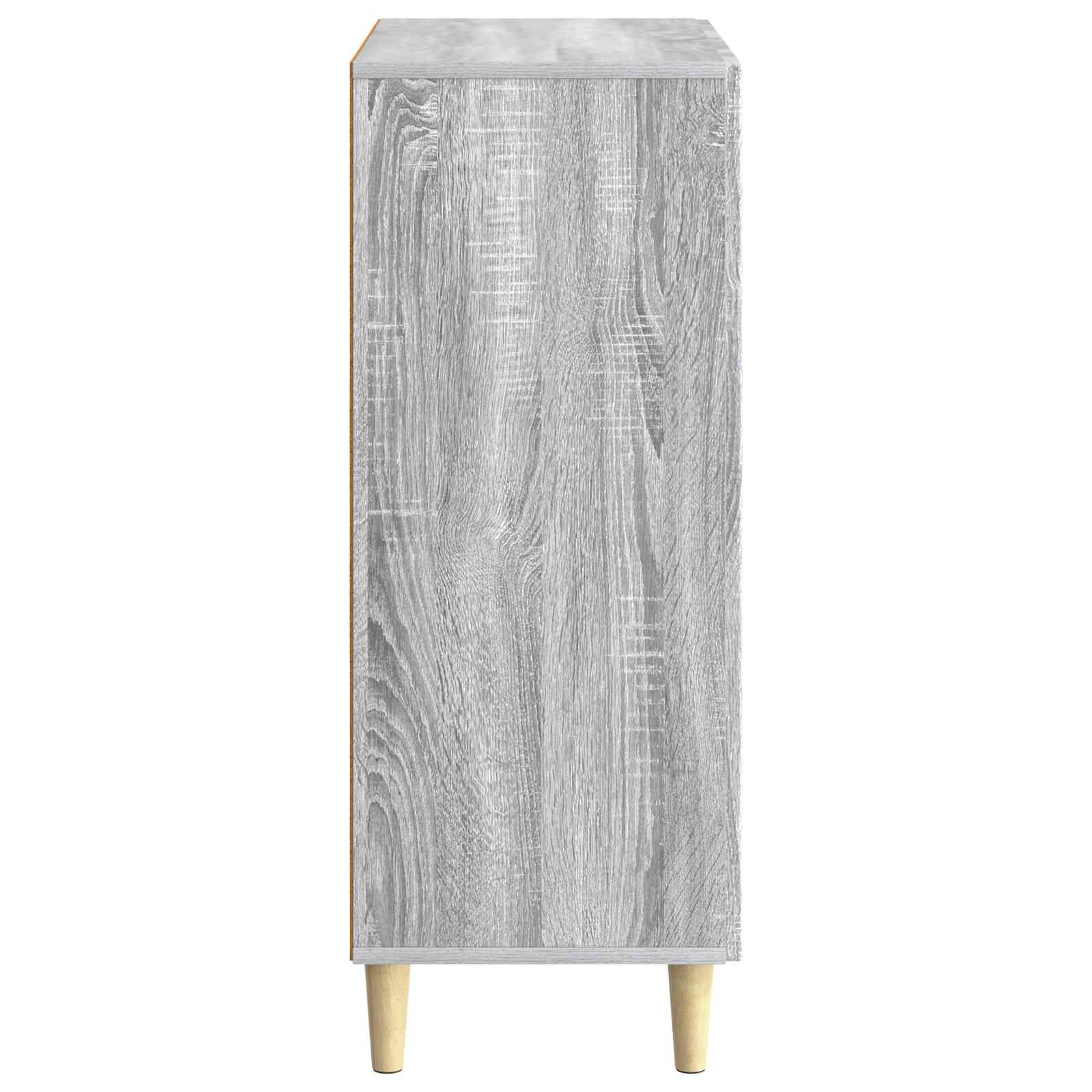 Sideboard Graues Sonoma 66 x 34,5 x 90 cm Holzwerkstoff