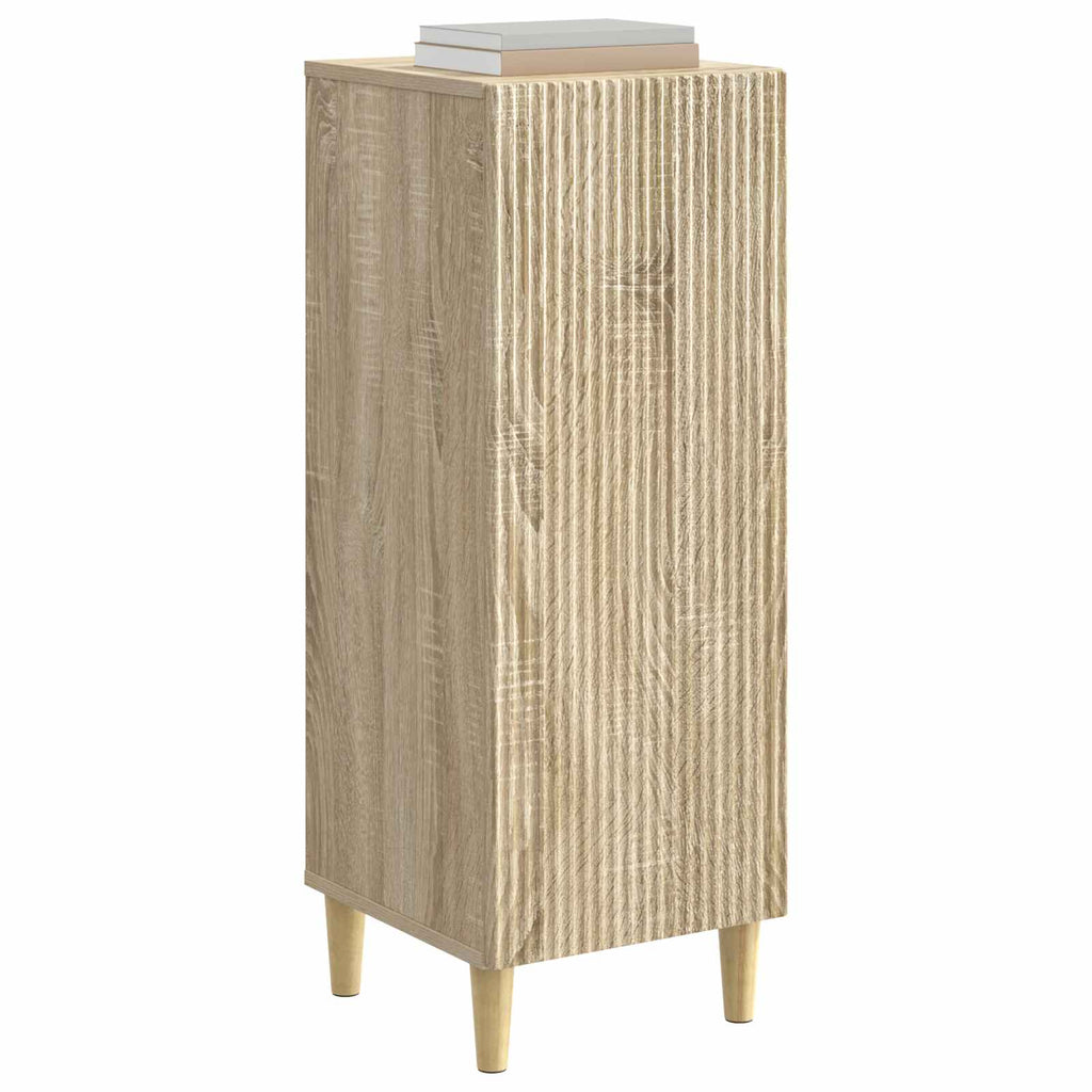 Sideboard Sonoma-Eiche 33 x 34,5 x 90 cm Holzwerkstoff