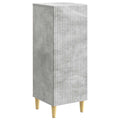 Sideboard Betongrau 33 x 34,5 x 90 cm Holzwerkstoff