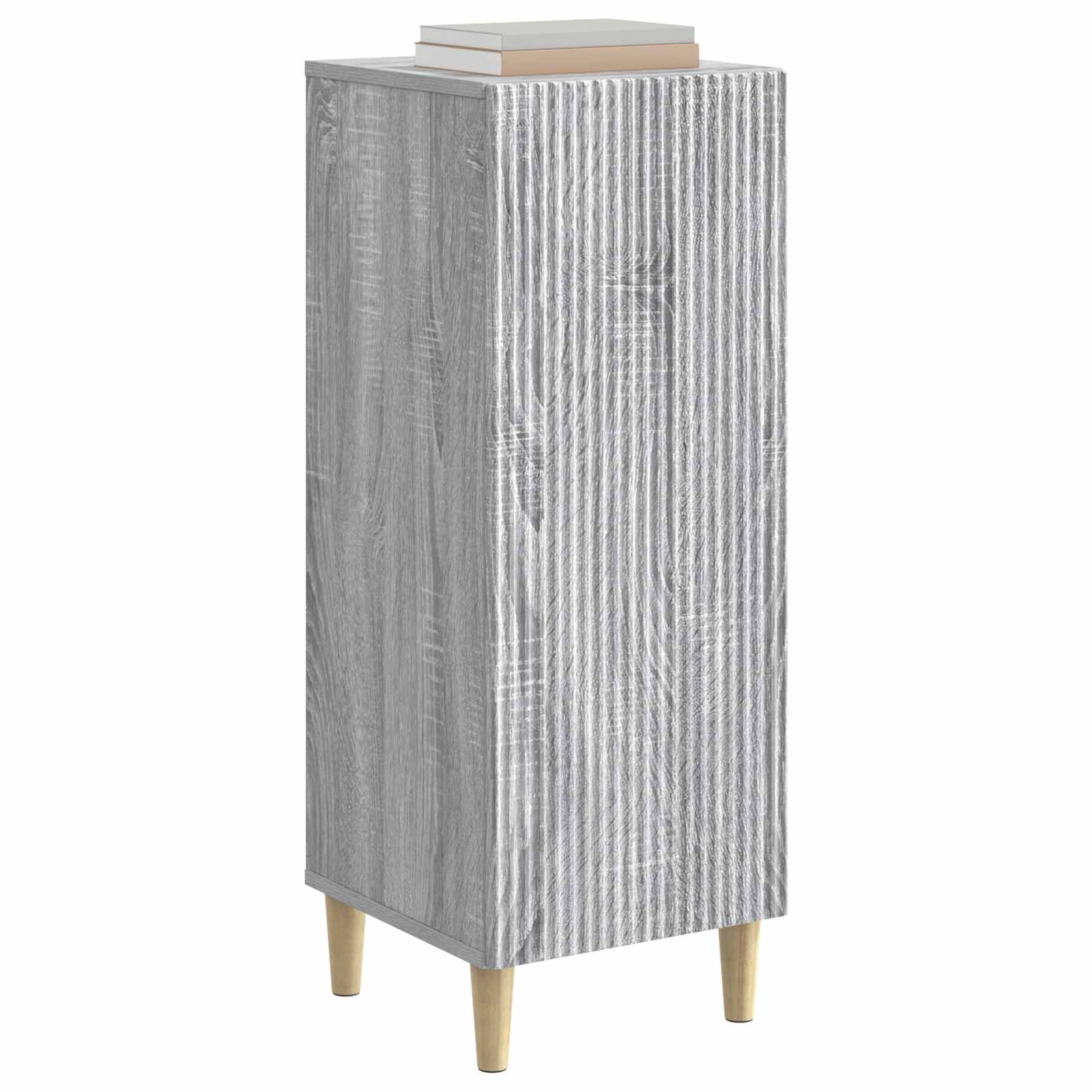 Sideboard Graues Sonoma 33 x 34,5 x 90 cm Holzwerkstoff