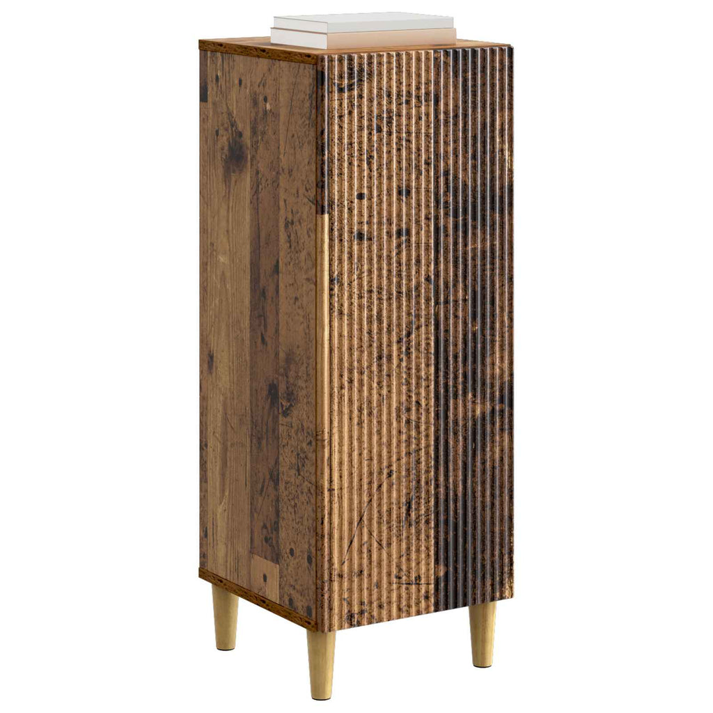Sideboard Altholz 33 x 34,5 x 90 cm Holzwerkstoff