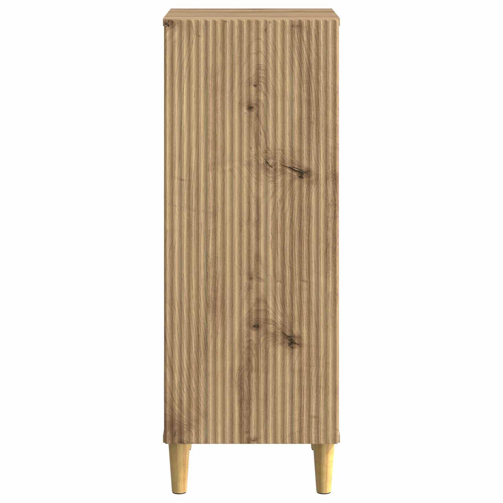 Sideboard Artisan-Eiche 33 x 34,5 x 90 cm Holzwerkstoff