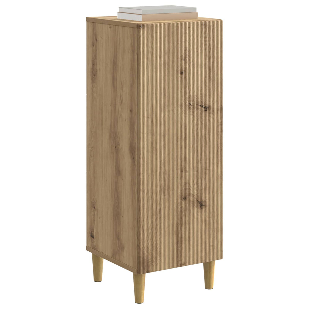 Sideboard Artisan-Eiche 33 x 34,5 x 90 cm Holzwerkstoff
