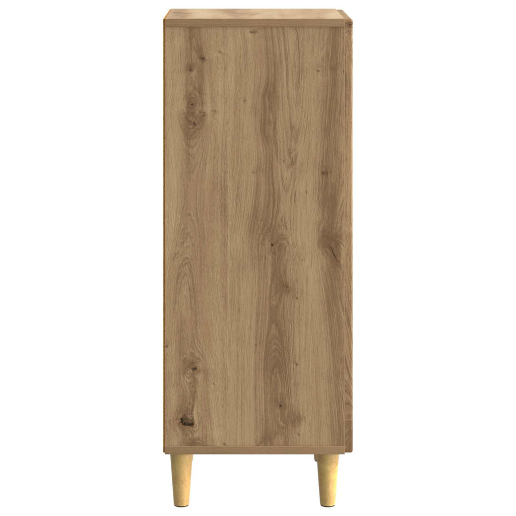 Sideboard Artisan-Eiche 33 x 34,5 x 90 cm Holzwerkstoff