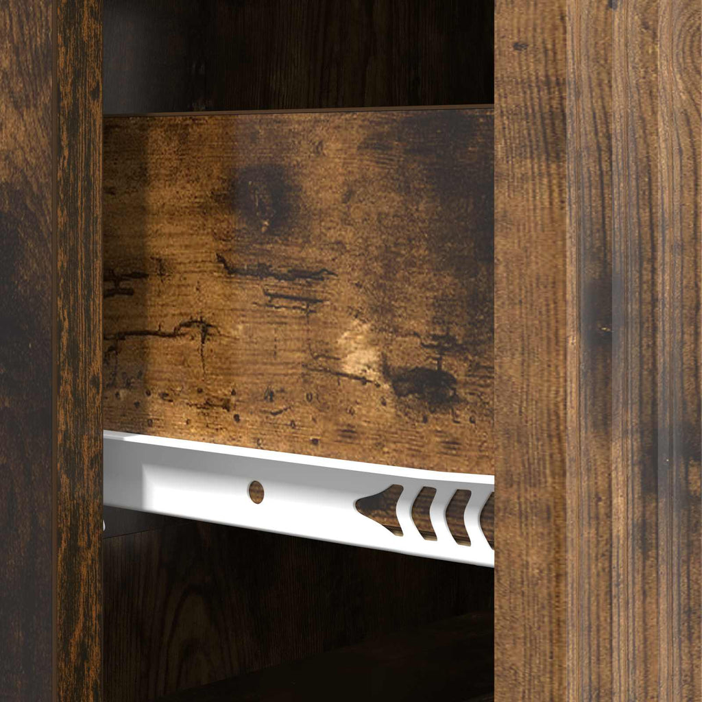 Schubladenschrank Geräucherte Eiche 66 x 34,5 x 90 cm