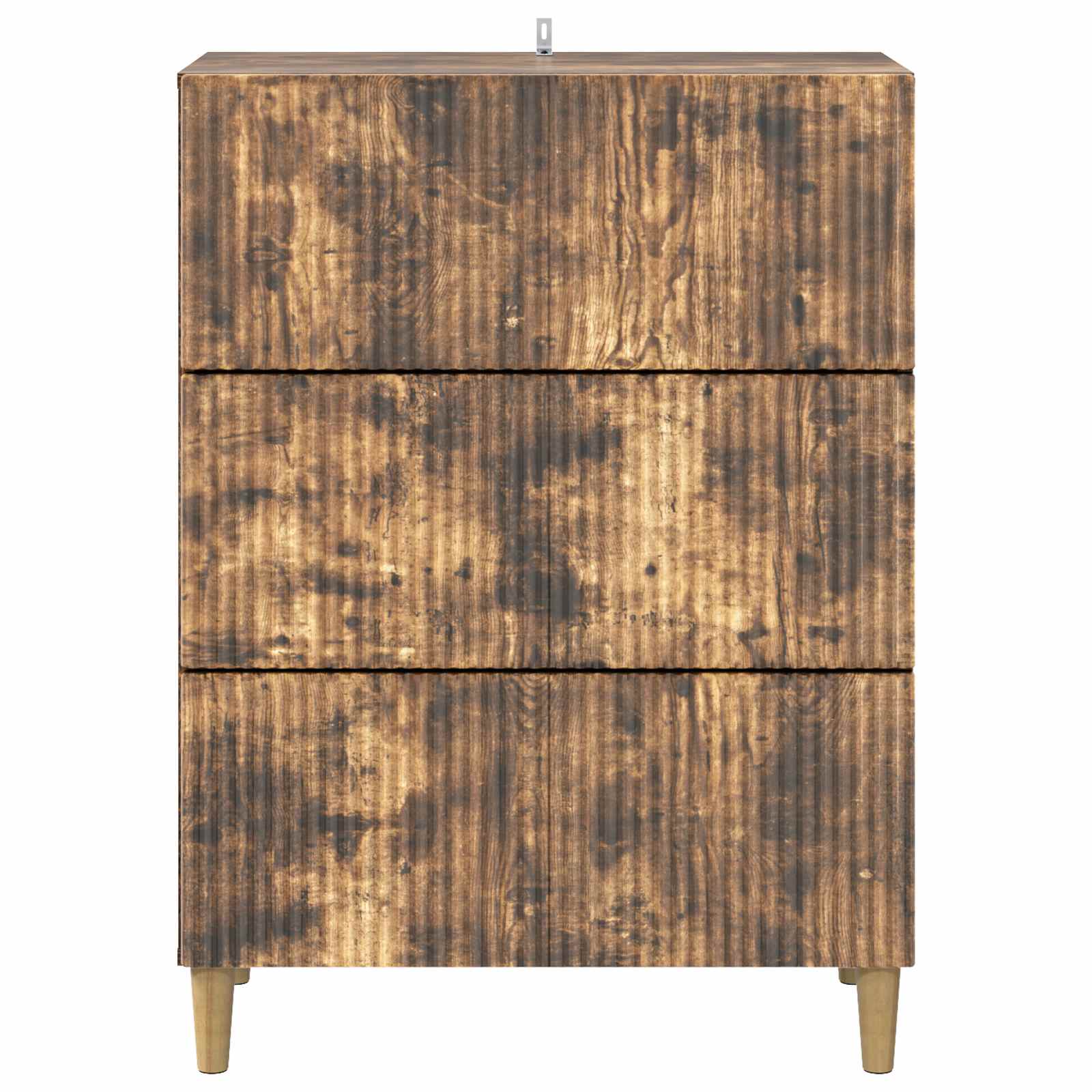 Schubladenschrank Geräucherte Eiche 66 x 34,5 x 90 cm