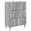 Schubladenschrank Graues Sonoma 66 x 34,5 x 90 cm Holzwerkstoff