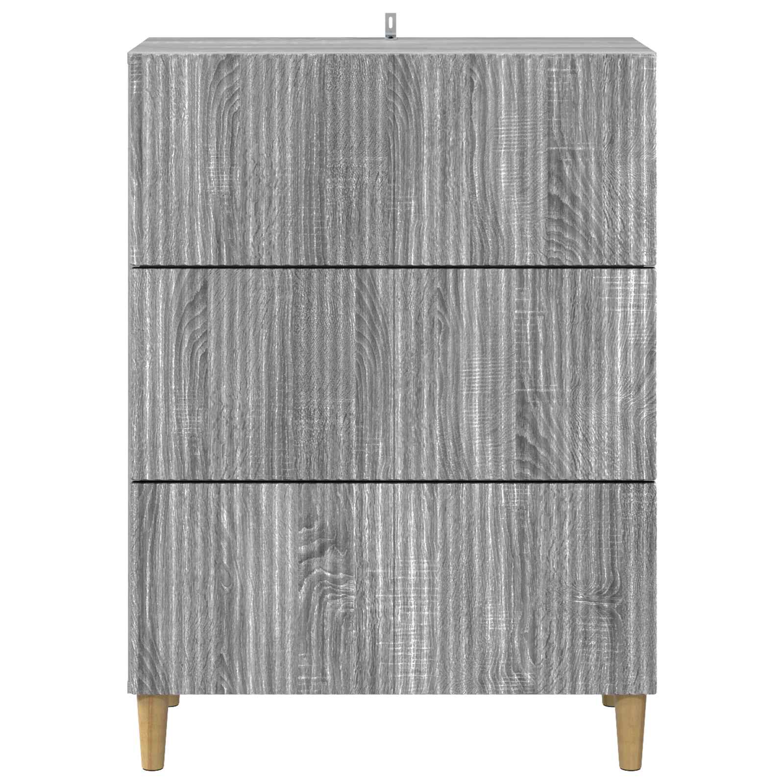 Schubladenschrank Graues Sonoma 66 x 34,5 x 90 cm Holzwerkstoff