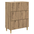 Schubladenschrank Artisan-Eiche 66 x 34,5 x 90 cm Holzwerkstoff