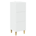 Schubladenschrank Weiß 33 x 34,5 x 90 cm Holzwerkstoff