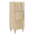 Schubladenschrank Sonoma-Eiche 33 x 34,5 x 90 cm Holzwerkstoff