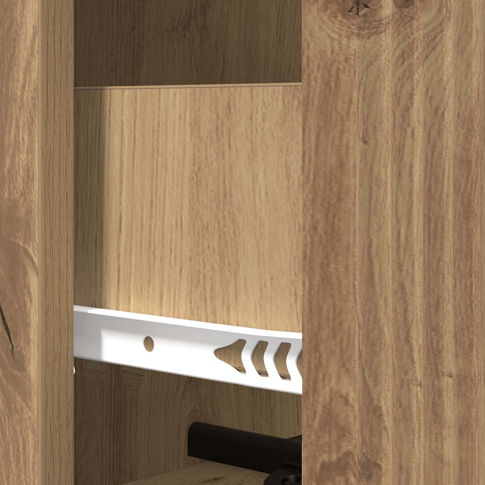 Schubladenschrank Artisan-Eiche 33 x 34,5 x 90 cm Holzwerkstoff