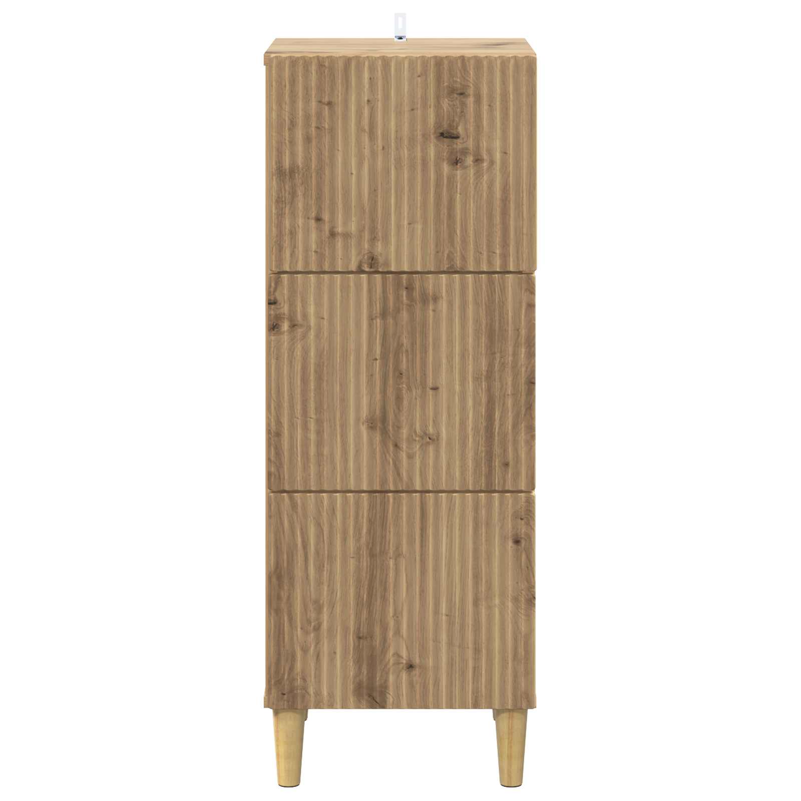 Schubladenschrank Artisan-Eiche 33 x 34,5 x 90 cm Holzwerkstoff