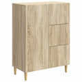 Sideboard Sonoma-Eiche 66 x 34,5 x 90 cm Holzwerkstoff