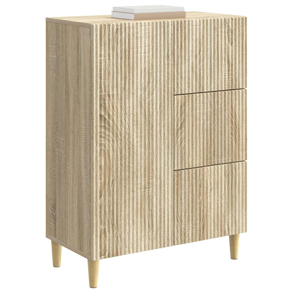 Sideboard Sonoma-Eiche 66 x 34,5 x 90 cm Holzwerkstoff