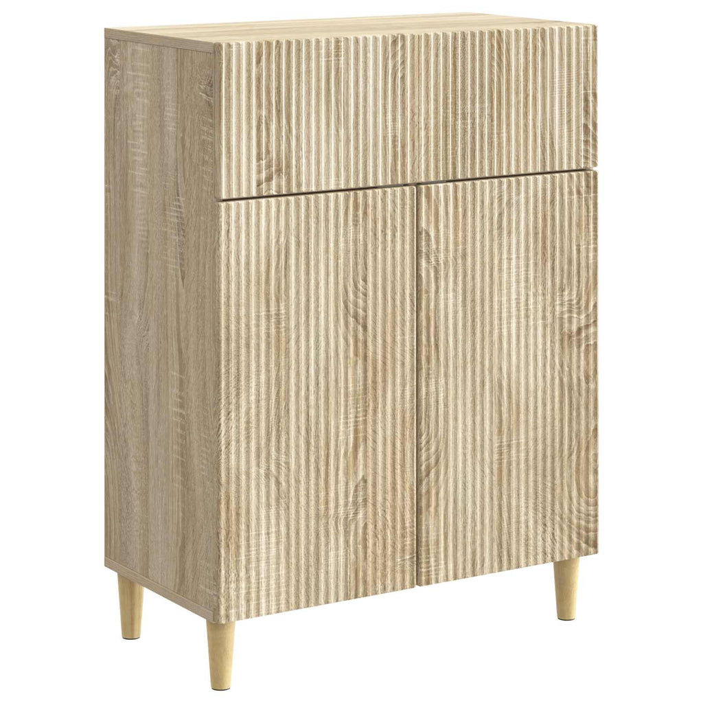 Sideboard Sonoma-Eiche 66 x 34,5 x 90 cm Holzwerkstoff