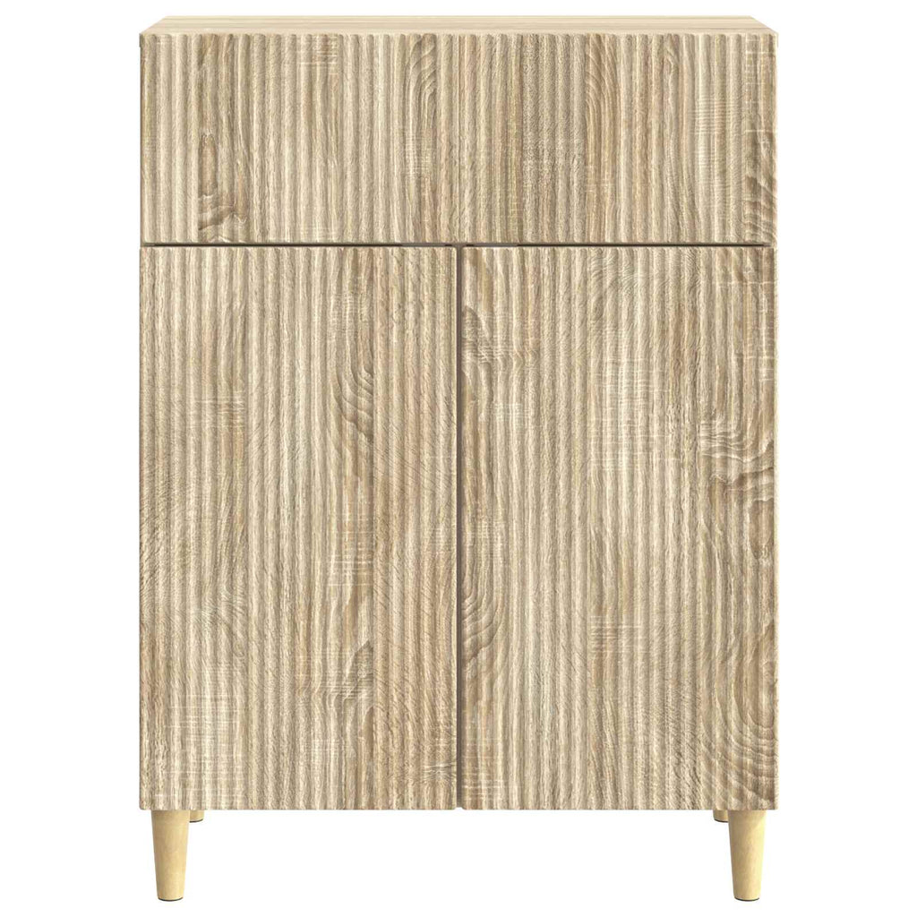Sideboard Sonoma-Eiche 66 x 34,5 x 90 cm Holzwerkstoff