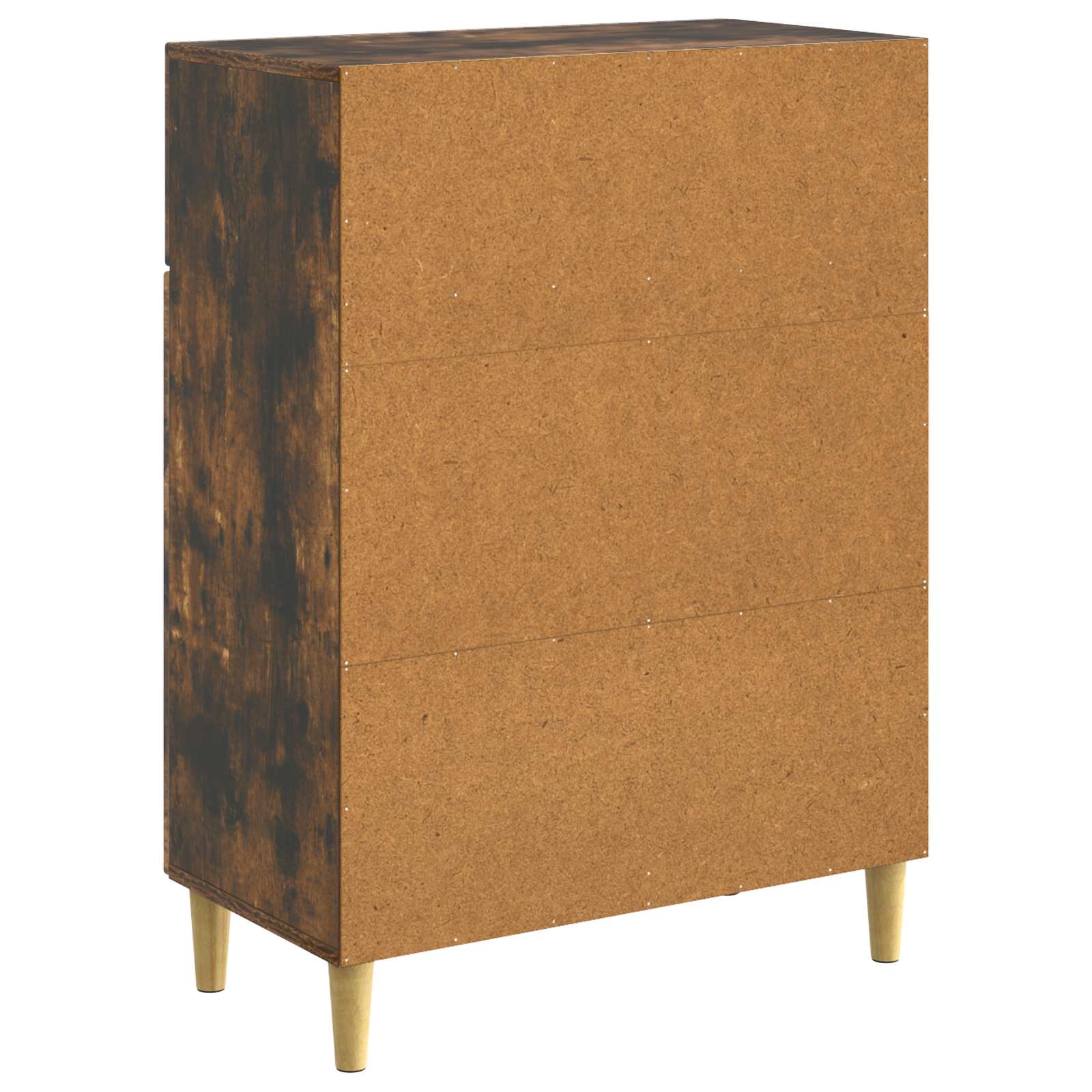 Sideboard Geräucherte Eiche 66 x 34,5 x 90 cm Holzwerkstoff