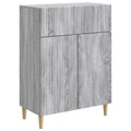 Sideboard Graues Sonoma 66 x 34,5 x 90 cm Holzwerkstoff
