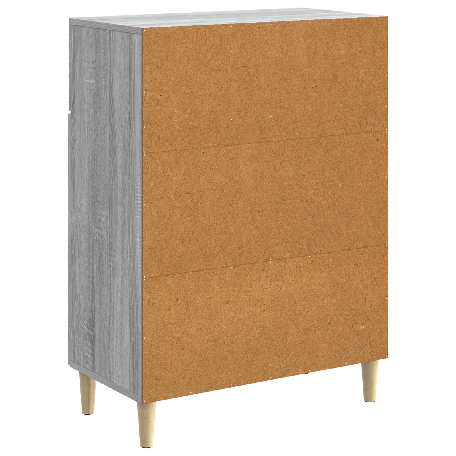 Sideboard Graues Sonoma 66 x 34,5 x 90 cm Holzwerkstoff