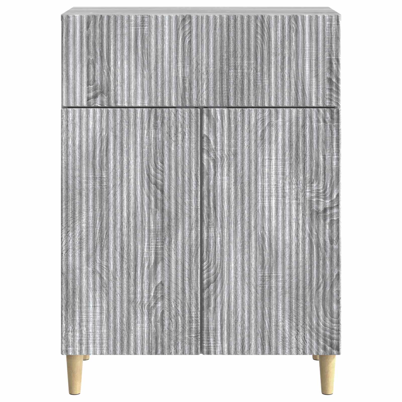 Sideboard Graues Sonoma 66 x 34,5 x 90 cm Holzwerkstoff