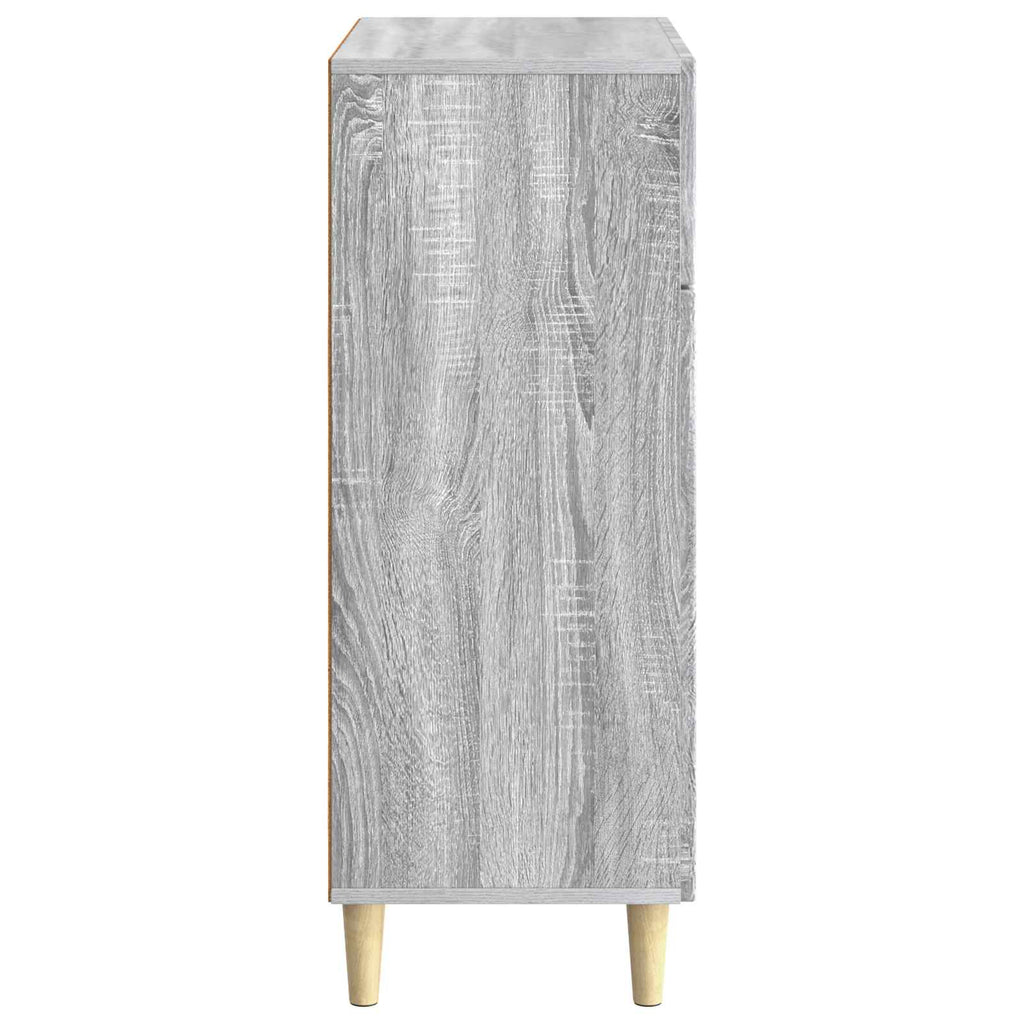 Sideboard Graues Sonoma 66 x 34,5 x 90 cm Holzwerkstoff