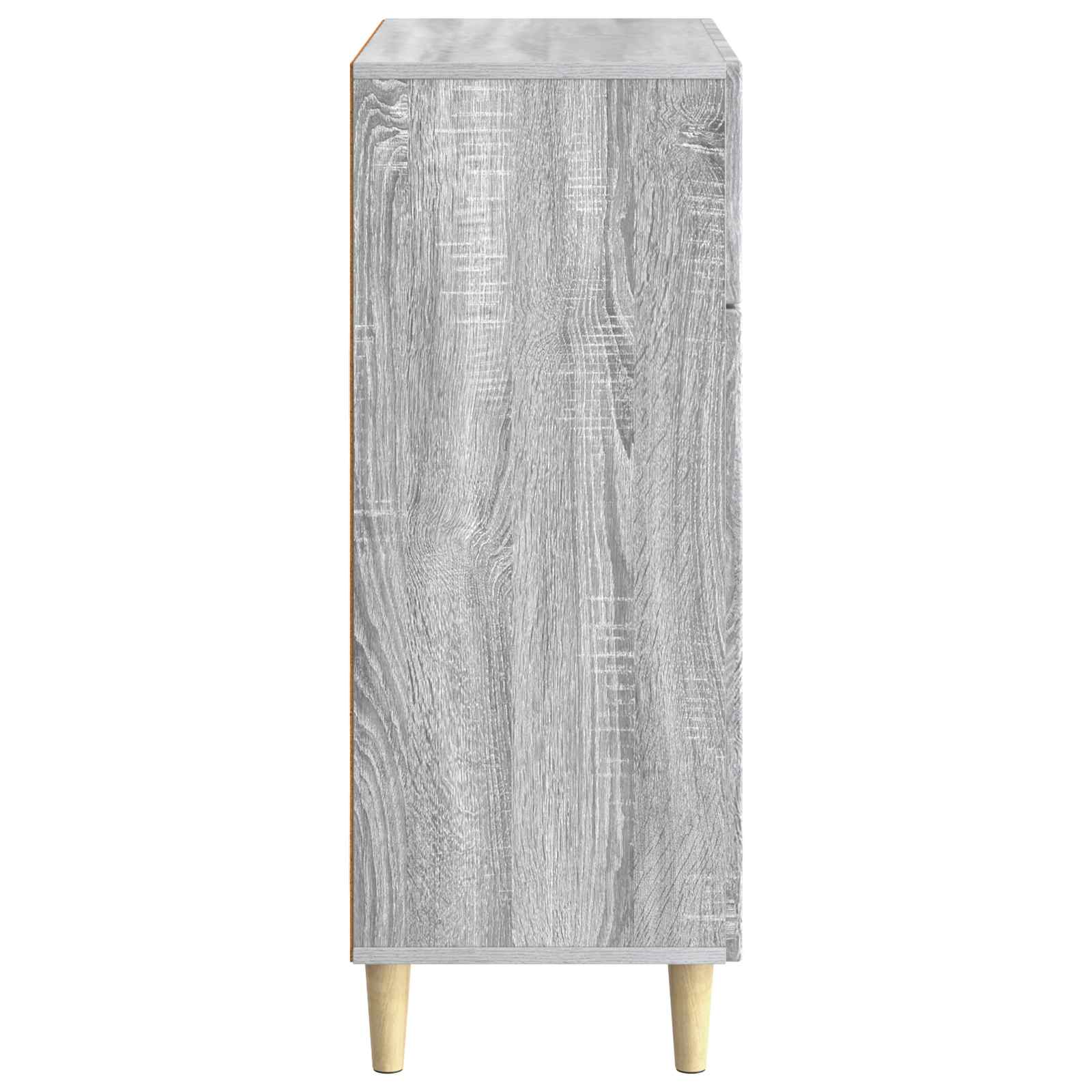 Sideboard Graues Sonoma 66 x 34,5 x 90 cm Holzwerkstoff
