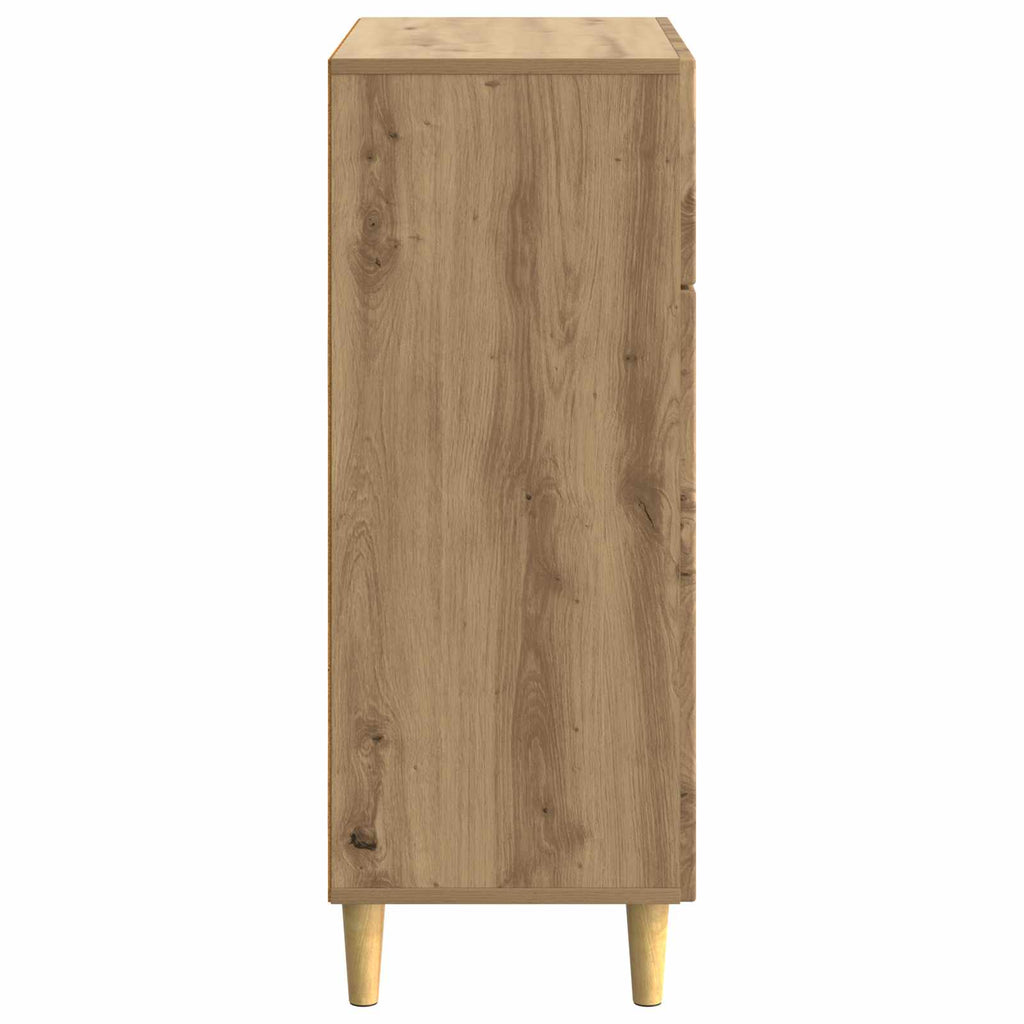 Sideboard Artisan-Eiche 66 x 34,5 x 90 cm Holzwerkstoff
