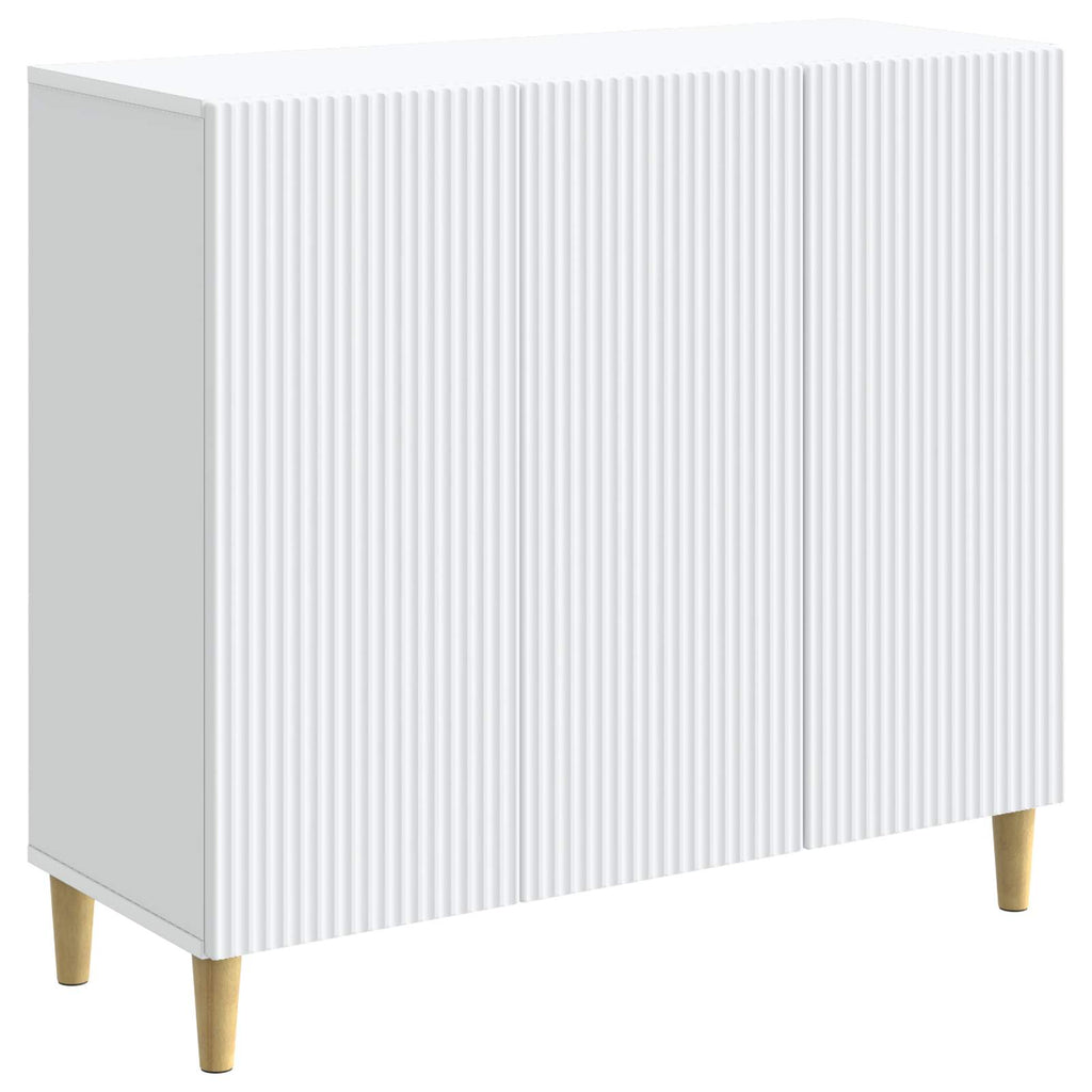 Sideboard Weiß 89 x 34,5 x 80 cm Holzwerkstoff