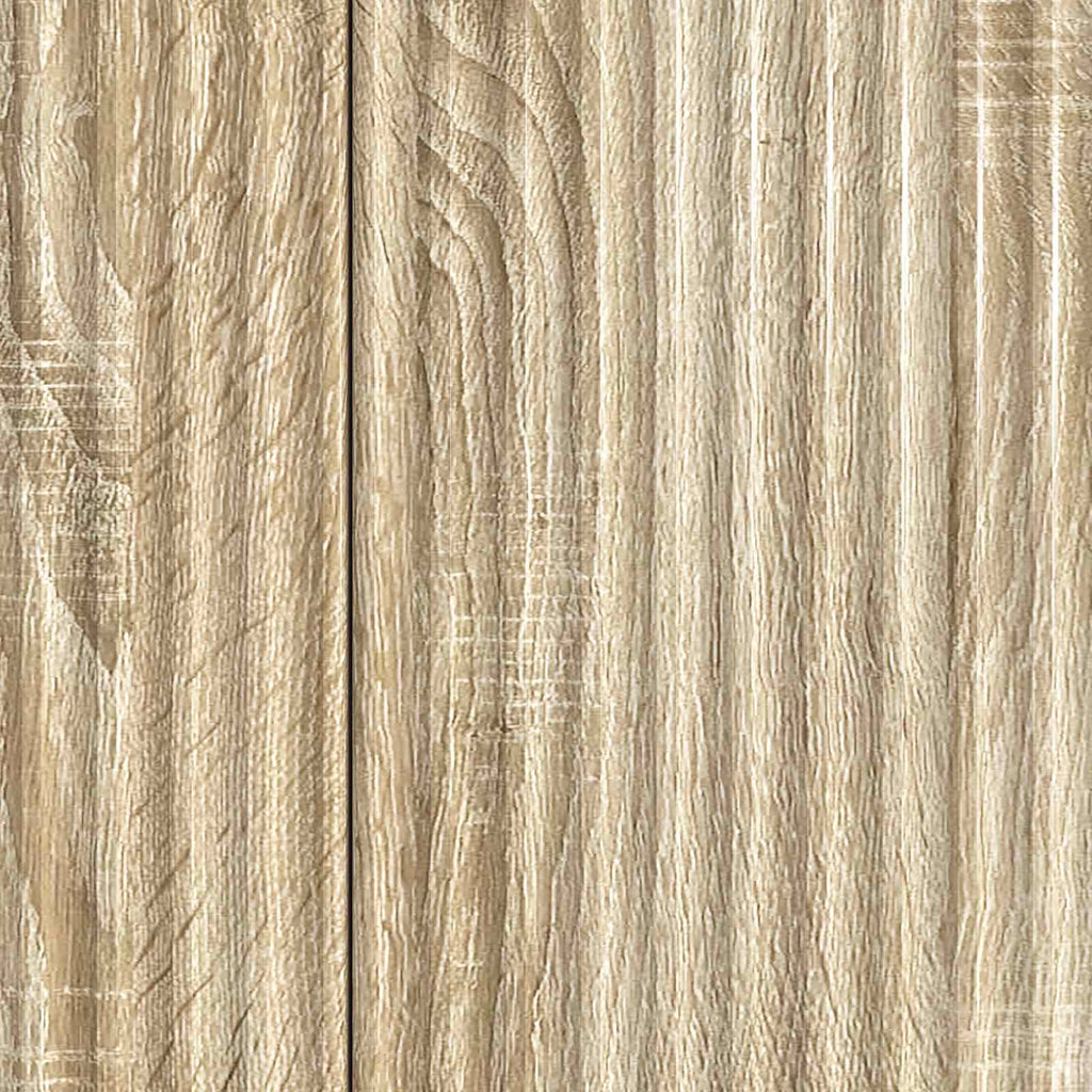 Sideboard Sonoma-Eiche 89 x 34,5 x 80 cm Holzwerkstoff