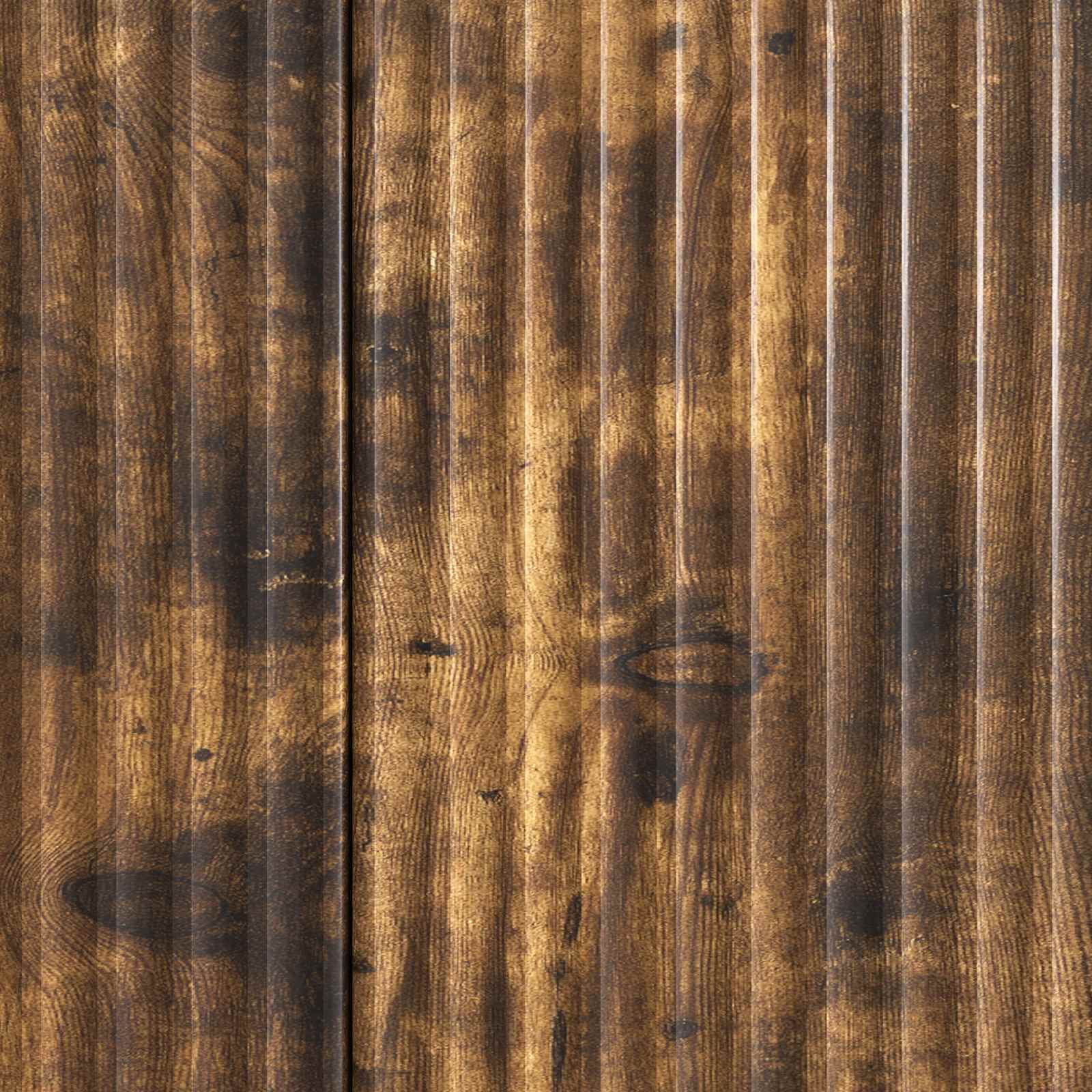 Sideboard Geräucherte Eiche 89 x 34,5 x 80 cm Holzwerkstoff