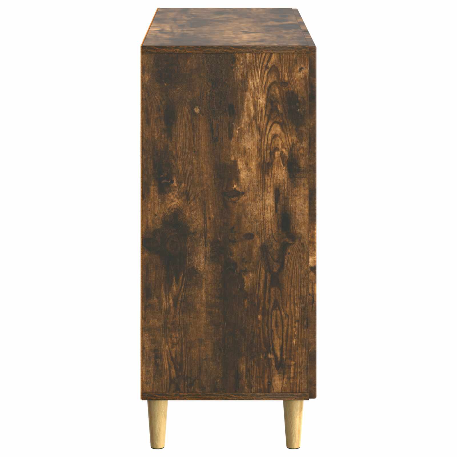 Sideboard Geräucherte Eiche 89 x 34,5 x 80 cm Holzwerkstoff