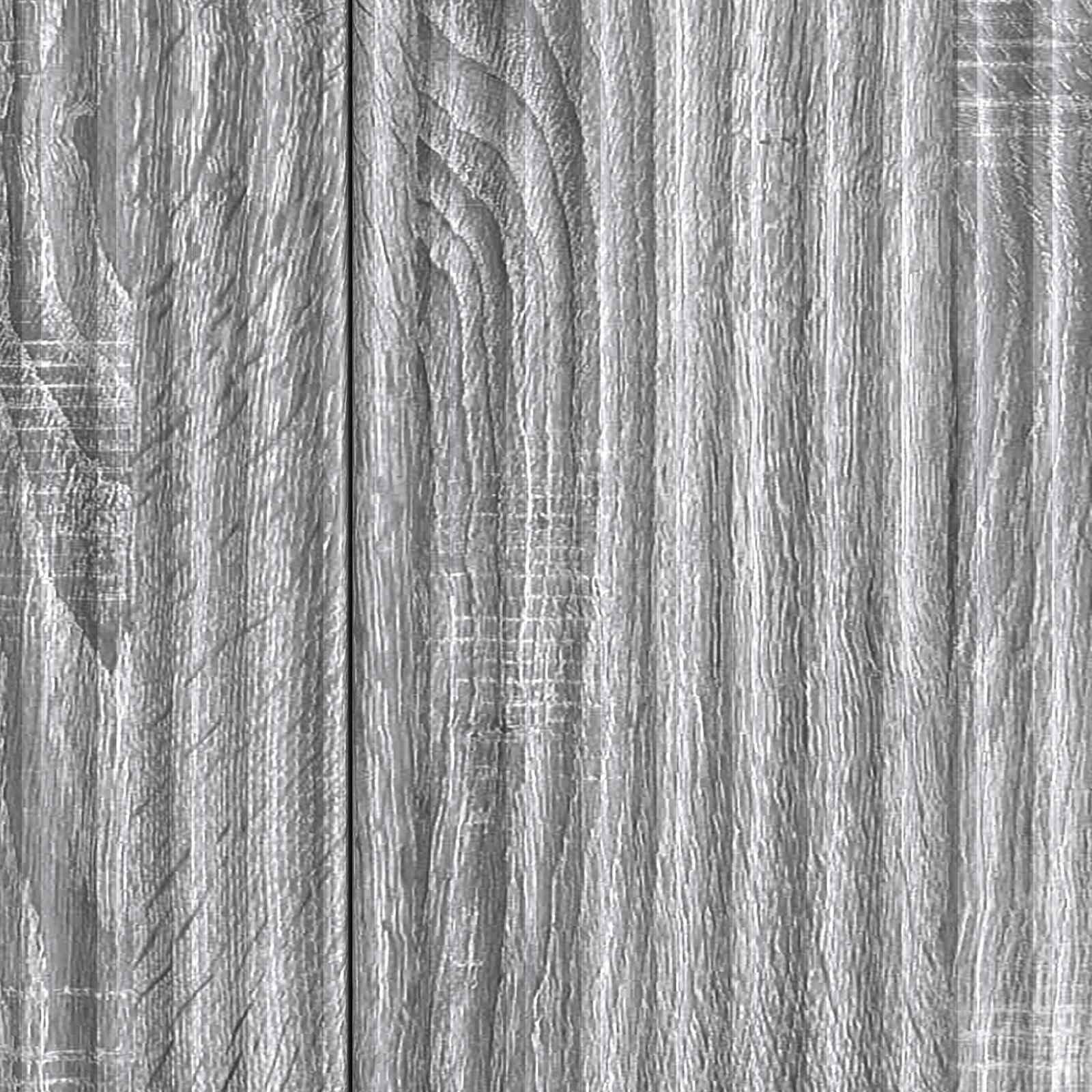 Sideboard Graues Sonoma 89 x 34,5 x 80 cm Holzwerkstoff