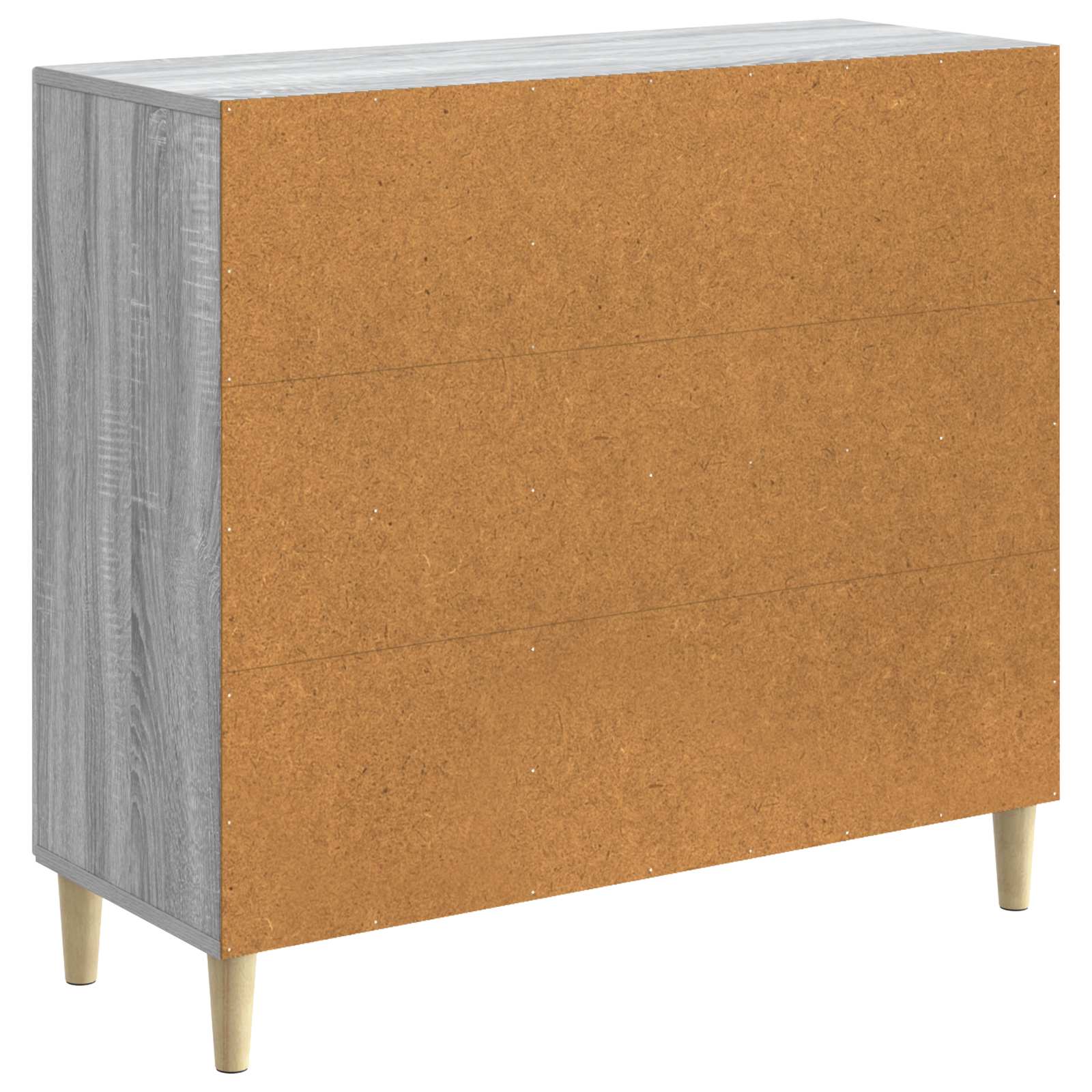 Sideboard Graues Sonoma 89 x 34,5 x 80 cm Holzwerkstoff