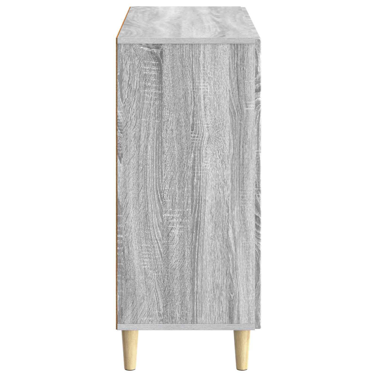 Sideboard Graues Sonoma 89 x 34,5 x 80 cm Holzwerkstoff