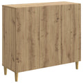 Sideboard Artisan-Eiche 89 x 34,5 x 80 cm Holzwerkstoff